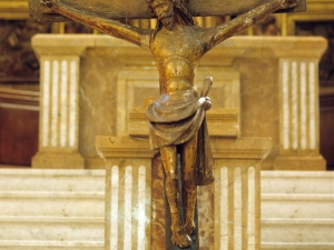 Iglesia parroquial de San Esteban. Escultura. Cristo Crucificado