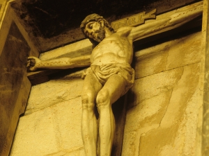 Iglesia parroquial de San Esteban. Escultura. Cristo Crucificado