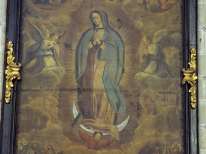 Iglesia parroquial de San Esteban. Pintura. Virgen de Guadalupe