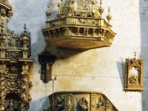 Iglesia parroquial de San Esteban. Púlpito