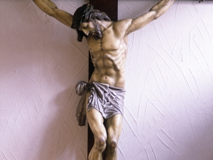 Iglesia parroquial de Salbatore. Escultura. Cristo Crucificado