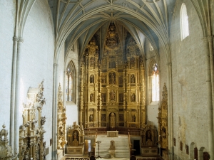 Iglesia parroquial de San Esteban. Retablo mayor de la iglesia de San Esteban
