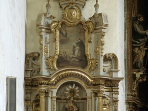 Iglesia parroquial de San Juan Bautista. Retablo de la Virgen del Rosario