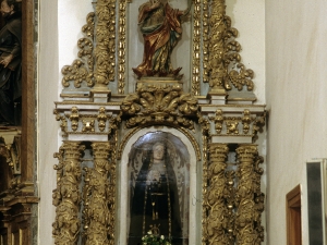 Iglesia parroquial de San Juan Bautista. Retablo de la Dolorosa