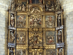 Iglesia parroquial de Santa María la Real. Retablo de Santa María la Real