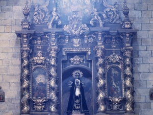 Iglesia parroquial de Santa María la Real. Retablo de San Juan Bautista