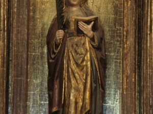 Iglesia parroquial de Santa María la Real. Escultura. Santa