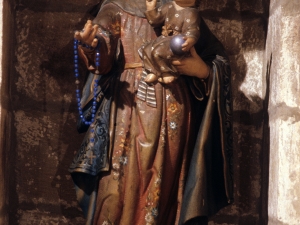 Ermita de San Sebastián de Urteta. Escultura. Virgen del Rosario