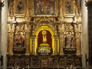 Santuario de Nuestra Señora de Dorleta. Retablo de la Virgen de Dorleta