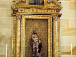 Santuario de Nuestra Señora de Dorleta. Retablo de San Juan Bautista