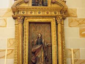 Santuario de Nuestra Señora de Dorleta. Retablo de Santa Lucía