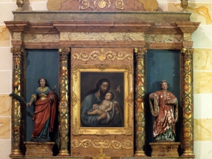 Santuario de Nuestra Señora de Dorleta. Retablo de San José