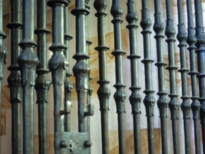 Santuario de Nuestra Señora de Dorleta. Reja