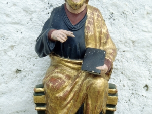 Ermita de San Juan anteportalatinam. Escultura. San Juan