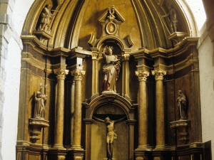 Iglesia parroquial de San Pedro de Leaburu. Retablo de San Pedro