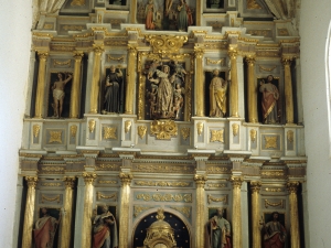 Iglesia parroquial de Nuestra Señora de la Asunción Gaztelu. Retablo de Nuestra Señora de la Asunción