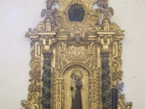 Iglesia parroquial de Nuestra Señora de la Asunción Gaztelu. Retablo de San Antonio