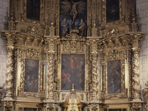 Iglesia parroquial de San Salvador. Retablo de San Salvador