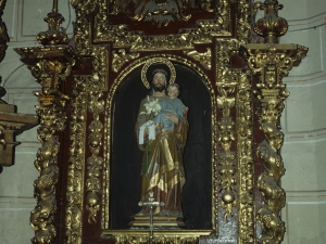 Iglesia parroquial de San Salvador. Retablo de San José