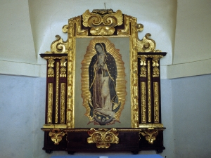 Ermita de Nuestra Señora de Guadalupe. Retablo de la Virgen de Guadalupe