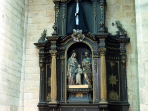 Iglesia parroquial de San Esteban. Retablo de la Sagrada Familia