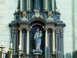 Iglesia parroquial de San Esteban. Retablo de la Virgen del Rosario