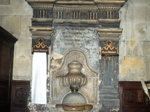 Basílica del Santo Cristo de Lezo. Aguamanil