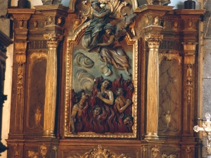 Iglesia parroquial de Nuestra Señora de la Asunción. Retablo de las Ánimas