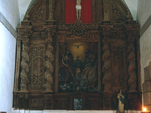 Ermita de la trinidad. Retablo de la Trinidad