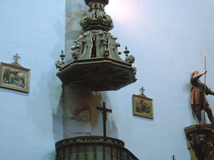 Iglesia parroquial de San Miguel. Púlpito