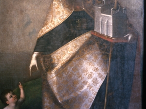 Monasterio de Santa Catalina. Pintura. San Agustín