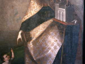 Monasterio de Santa Catalina. Pintura. San Agustín