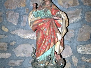 Ermita de San Miguel de Motxorro. Escultura. Santa Marina