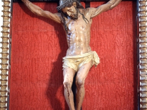 Iglesia parroquial de Santa María de la Asunción. Escultura. Cristo Crucificado