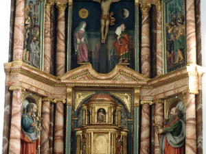 Iglesia parroquial de la Invención de la Cruz. Retablo de la Invención de la cruz