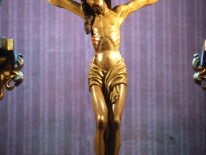 Iglesia parroquial de San Nicolás de Bari. Escultura. Cristo Crucificado