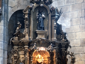 Iglesia parroquial de San Nicolás de Bari. Retablo de la Virgen del Rosario