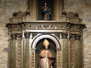 Iglesia parroquial de San Nicolás de Bari. Retablo