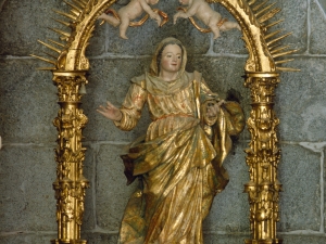 Santuario de Nuestra Señora de Itziar. Escultura. Virgen del Rosario