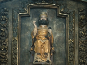 Santuario de Nuestra Señora de Itziar. Escultura. San Pedro