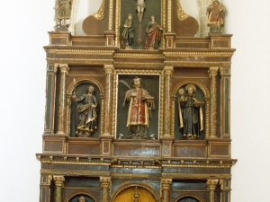 Iglesia parroquial de San Esteban. Retablo de San Esteban