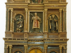 Iglesia parroquial de San Esteban. Retablo de San Esteban