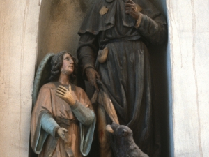 Iglesia parroquial de Nuestra Señora de la Asunción. Escultura. San Roque