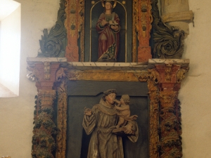 Ermita de la Andra Mari de Esozia. Retablo de San Antonio