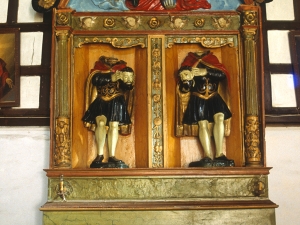 Ermita de San Emeterio y San Celedonio. Retablo de San Emeterio y San Celedonio