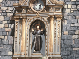 Iglesia parroquial d San Miguel Arcángel. Retablo de San Francisco