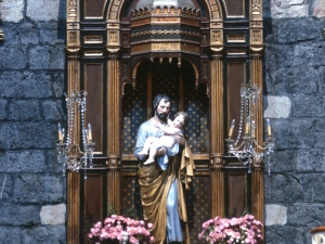 Iglesia parroquial d San Miguel Arcángel. Retablo de San José