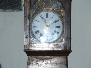 Iglesia parroquial d San Miguel Arcángel. Reloj de pie