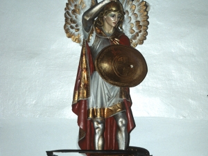 Ermita de Santa Leocadia. Escultura. San Miguel Arcángel
