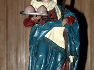 Ermita de Santa Leocadia. Escultura. Santa Águeda